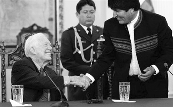 El Combatiente Nº 35 - Jimmy Carter y Evo Morales